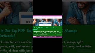Merge All Your PDFs Fast And Free With One Website!