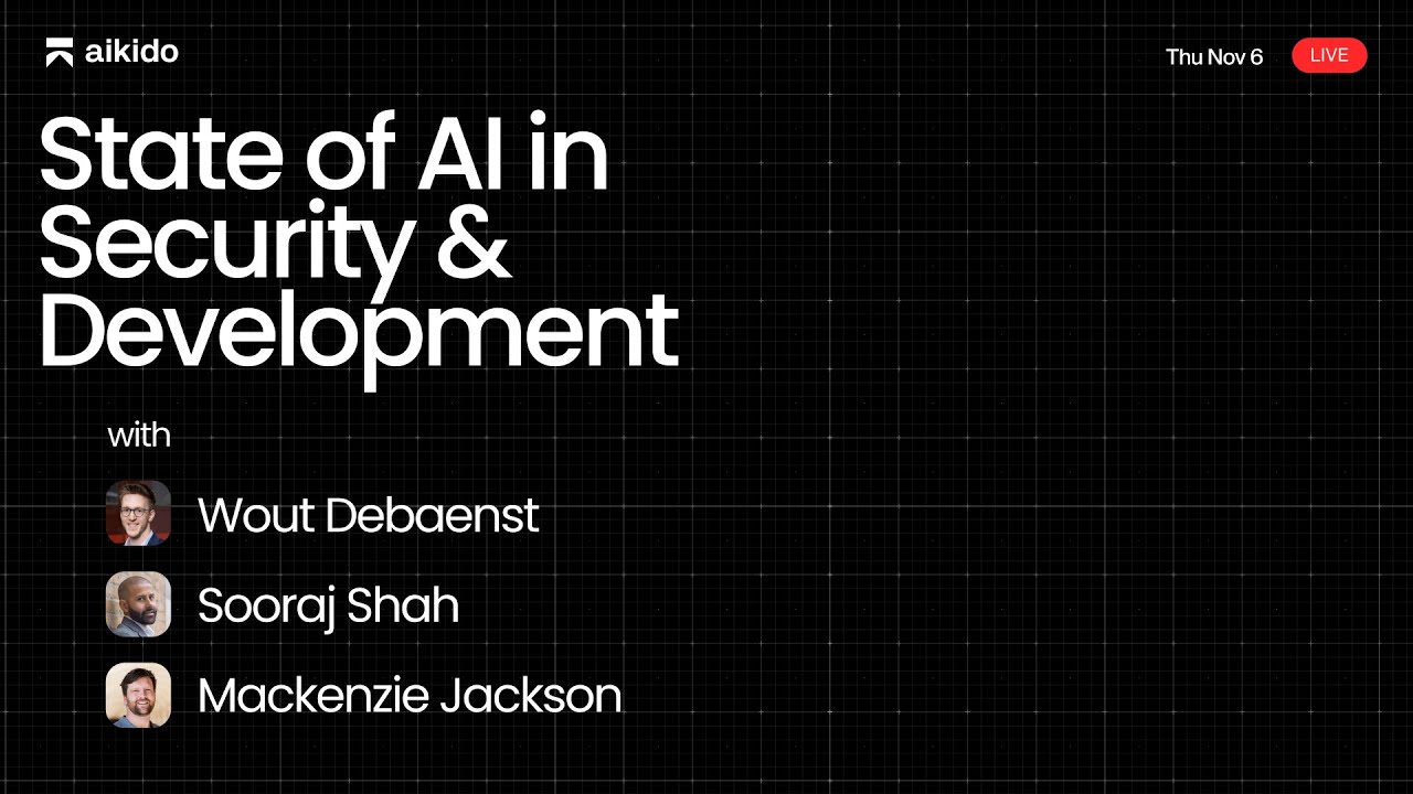 The State of AI in Security and Development 2026 | Virtual Session ...