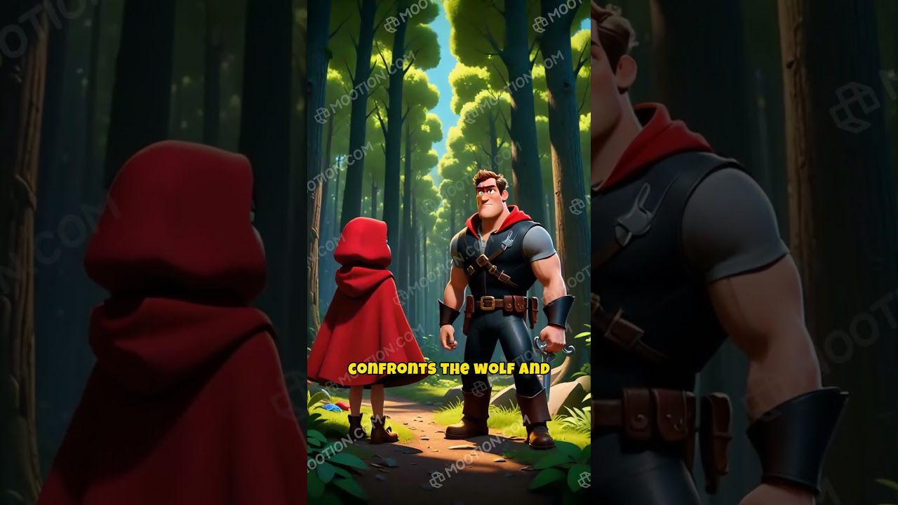 Little Red Riding Hood's Clever Escape