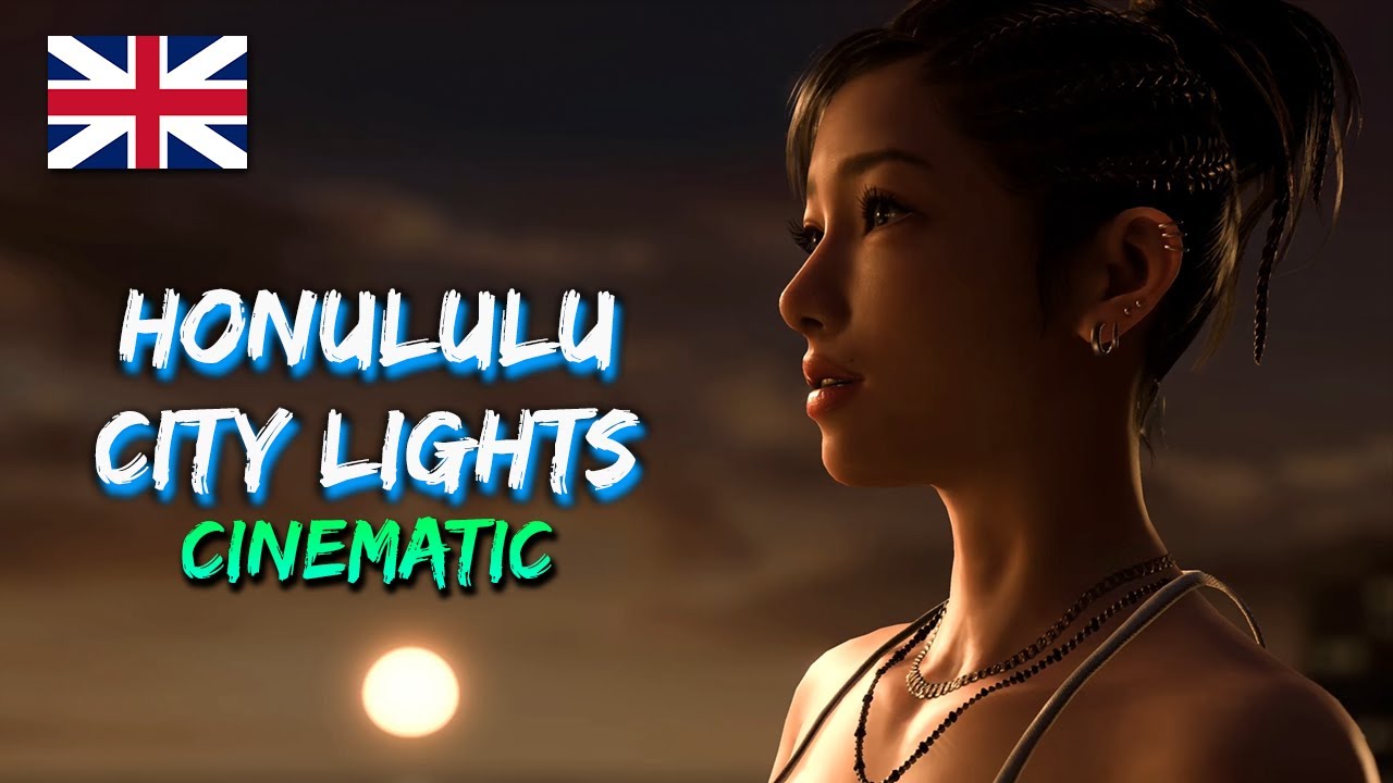 Like a Dragon: Infinite Wealth - Karaoke: Honululu City Lights (Chitose) - ENGLISH [CINEMATIC]