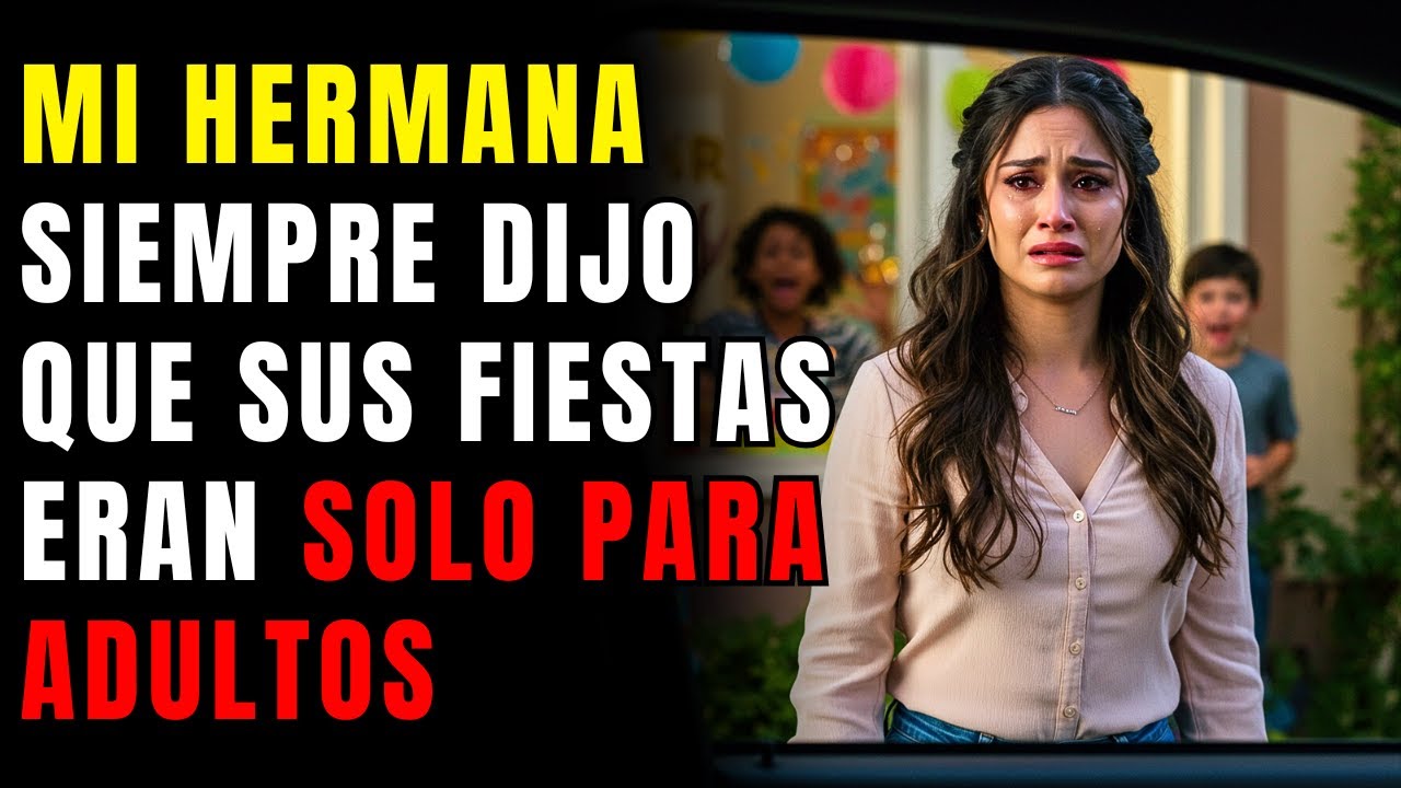 Mi HERMANA siempre dijo que sus FIESTAS eran SOLO para ADULTOS. Pero cuando dejé a sus hijos fuera..