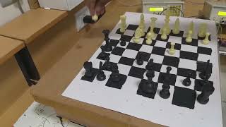 Self Moving AI chess board by Vidhyanshu Jain - IOT project with raspberry using AI