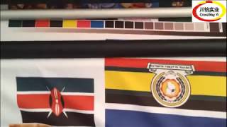 How Is A Large Format fabric Flag Printer (Direct Printing)