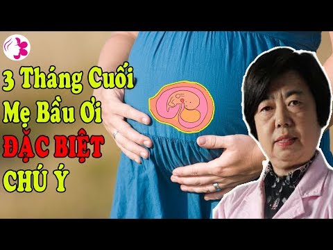 Ra Dịch Nhầy Màu Hồng Khi Mang Thai Tháng Cuối - Mẹ Bầu Ơi, 3 Tháng CUỐI Cùng Đặc Biệt Chú Ý-Sự Thay Đổi,Hình Thành,Phát Triển Bà Bầu-Thai Nhi