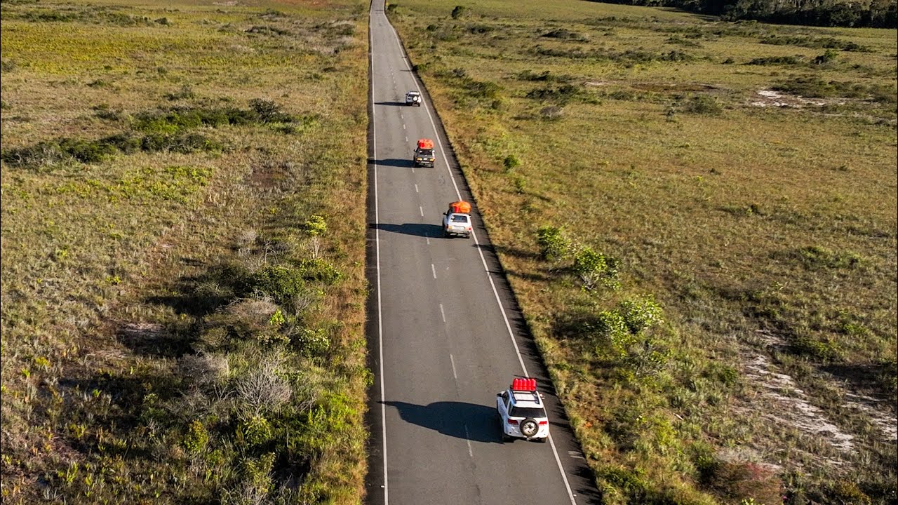 En esta carretera donde se puede estacionar