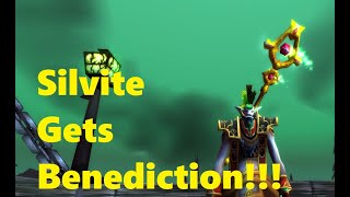 Silvite Gets Benediction
