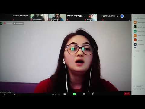 ირინე სვანიძე   - \"მწვანე ალტერნატივა\"-ს წარმომადგენელი და თამარ ნასუაშვილი შპს \"გამა კონსალტინგი\"