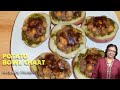 Potato Skins | Potato Bowl Chaat | Healthy Appetizers | Recipe by Manjula