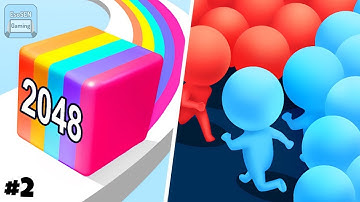 Jelly Run 2048 | Count Masters | All Levels Gameplay | Android, iOS | Satisfying Mobile Games #2