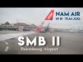 Flying with 25 Years Old Boeing 737-500 || NAM Air Take Off from Palembang Airport