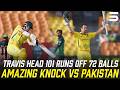 Travis Head Sensational ODI Century | Pakistan vs Australia | 1st ODI | ODI Series 2022 | MR1K