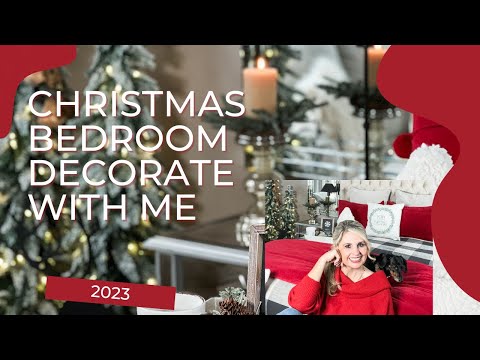 Video: CHRISTMAS BEDROOM DECORATE WITH ME | CHRISTMAS DECORATIONS 2023