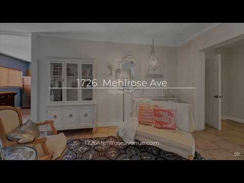 1726 Mehlrose Ave, Belleair, FL home video tour