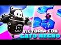 EL MEJOR DLC DE FALL GUYS #2 | VICTORIA CON EL GATO NEGRO