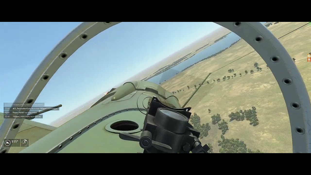 🛩️ Close-Range Dogfight: Polikarpov I-16 Maneuvers