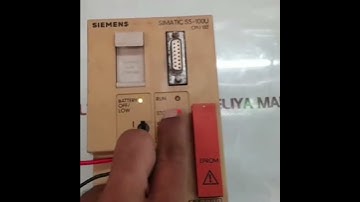 SIEMENS SIMATIC S5-100U PLC UNIT 6ES5 102-8MA02 - Testing