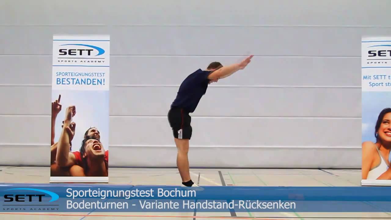 SPORTEIGNUNGSTEST BOCHUM 2015 - TURNEN-BODEN