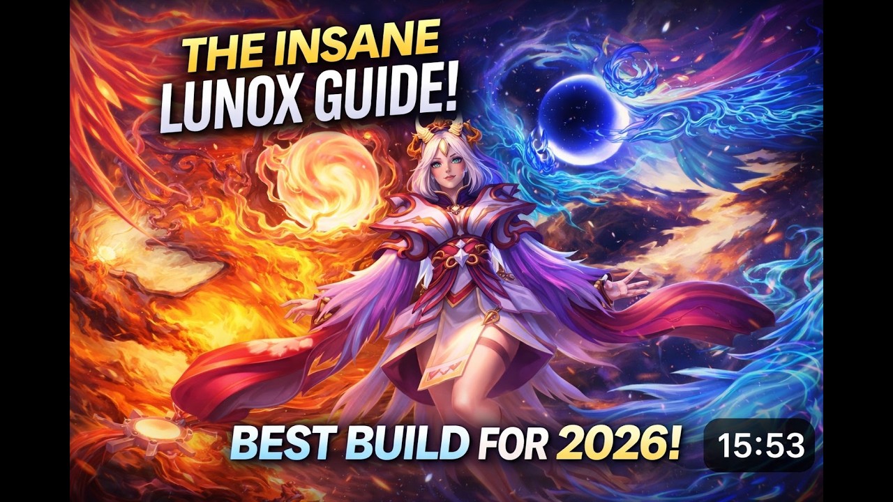 LUNOX BEST BUILD 2026 IS BROKEN 🤯 | Complete Lunox Tutorial & Pro Guide