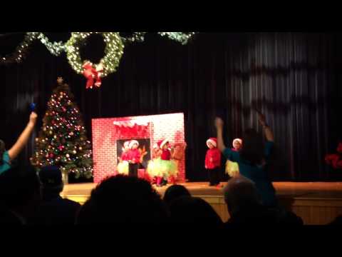 Maddie's Spanish School House Christmas show fall 2013 pt 2