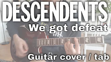 Descendents - We Got Defeat [Hypercaffium Spazzinate #8] (Guitar cover / Guitar tab)