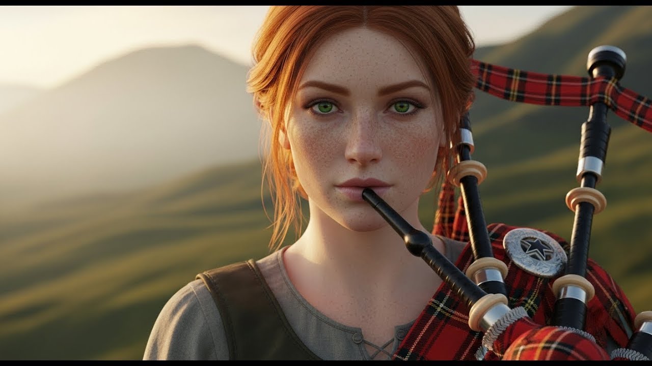 Outlander Music Ambient - Relaxing Scottish Bagpipes to Transport You to Scotland