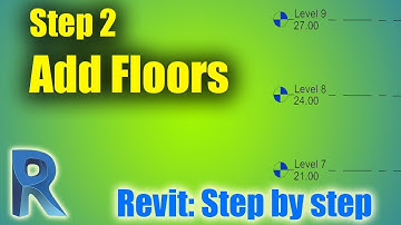 Revit 2020: Add Floors (Levels) - Step 2