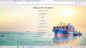 Internship Project -Shipment Pricing Prediction End to End Machine Learning Project at Ineuron.AI