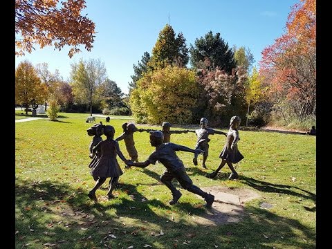 Benson Sculpture Garden Loveland Colorado Youtube