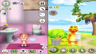My Talking Lady Dog vs My Talking Dinosaur Ross screenshot 3