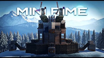 The Mini Rime - *BEST* Meta Solo/Duo Base - Rust 2025