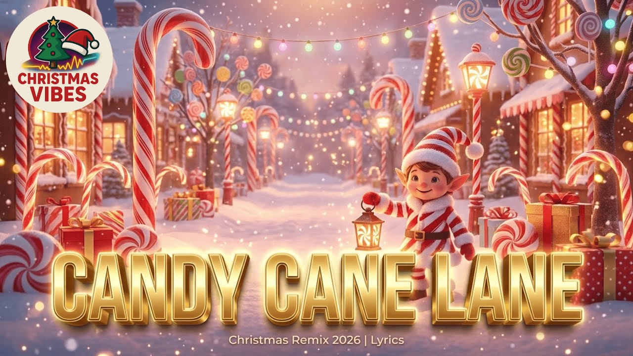 Candy Cane Lane 🎅 Christmas Remix 2026 || Feel the Holiday Bass Drop! 🔊🎄