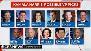 Who could be Kamala Harris' running mate