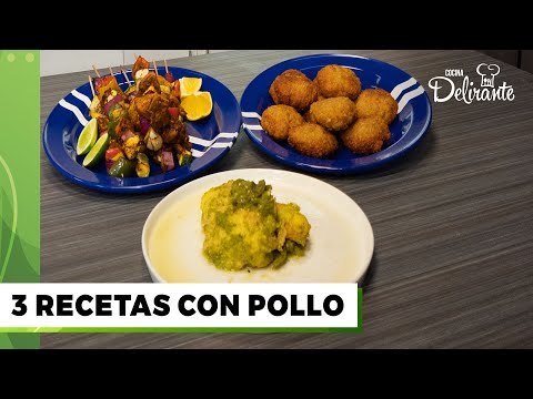 3 RECETAS CON POLLO | Cocina Delirante