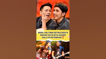 DESTA KANGEN GAYA ARIEL ZAMAN DULU‼️#ariel #arielnoah #noah #vindes #shorts