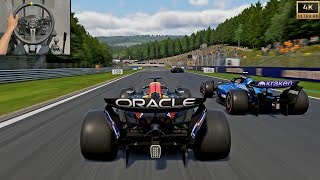 Red Bull F1 VS F1 Cars | Spa Francorchamps | F1 2025 Steering Wheel Gameplay
