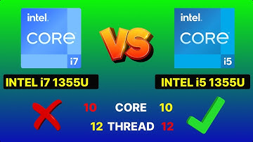 Intel Core i7 1355U  🆚  i5 1335U  |🔥Processor Compare🔥 |