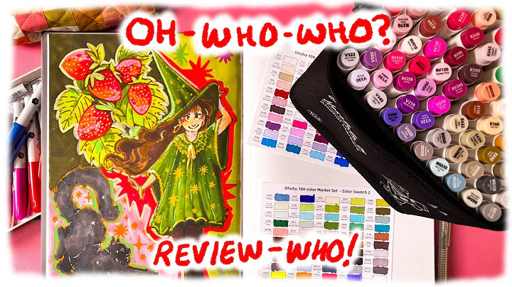 Trying Ohuhu Markers for the First Time