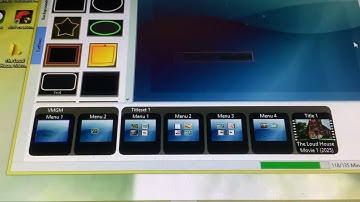 DVDStyler: How to create a DVD Menu, chapter selection and Bonus Features