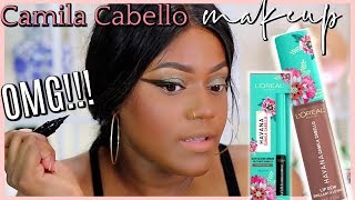 OMG!!!! Camila ooh na-na Cabello x Loreal Makeup Collection First Impressions