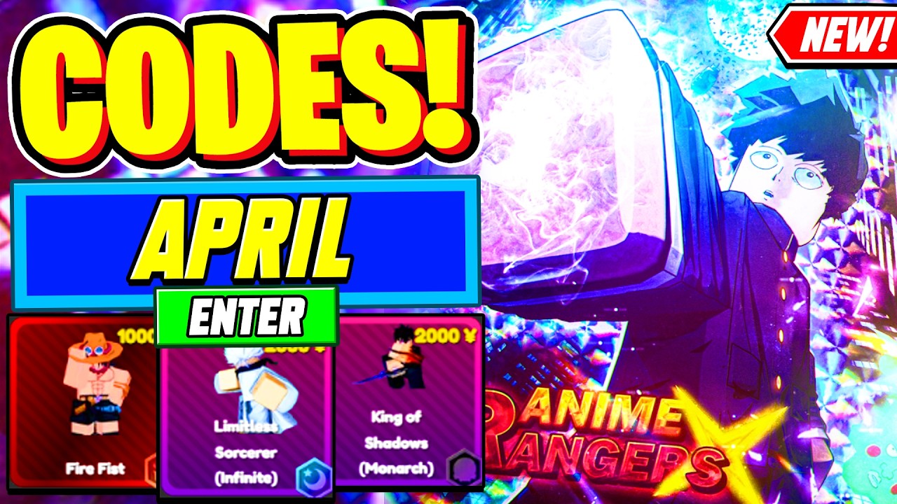 ⚠️New⚠️ ALL WORKING CODES For Re:Rangers X April 2026 - Roblox