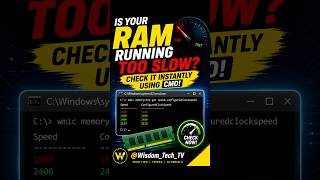Is your PC RAM Running Too Slow? Check your RAM Speed Using this Simple Trick