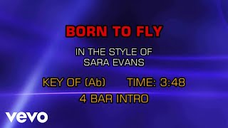 Sara Evans - Born To Fly (Karaoke)