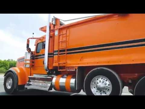 800HP Kenworth W900 dump truck #2 - YouTube