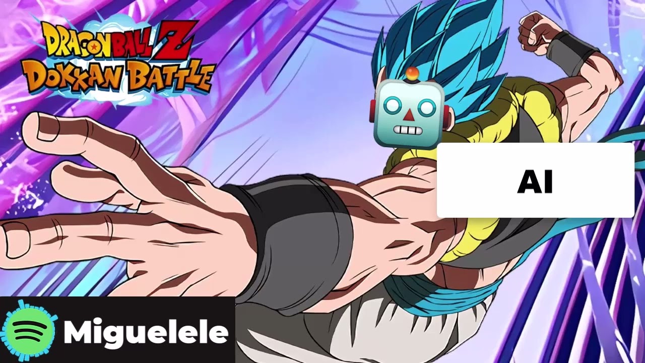 STR LR Gogeta Blue Active Skill OST but it's extended by AI - Dokkan Battle