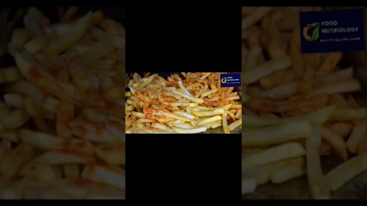 french fries. 1 medium serving contains 365 kcal. foodnutriology food