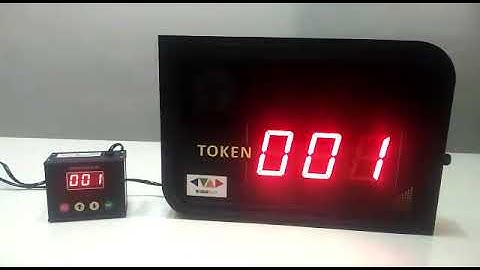 KVAR TECH -TOKEN DISPLAY SYSTEM