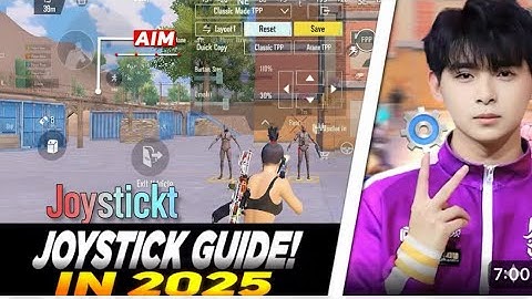 Joystick Fast Movement In Pubg Mobile • All 2025🔥Joystick Issues Fixed | Joystick perfect  ✔️#aliza 