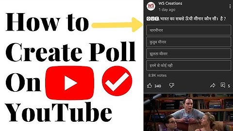 How to Create Poll On YouTube  2021 2022