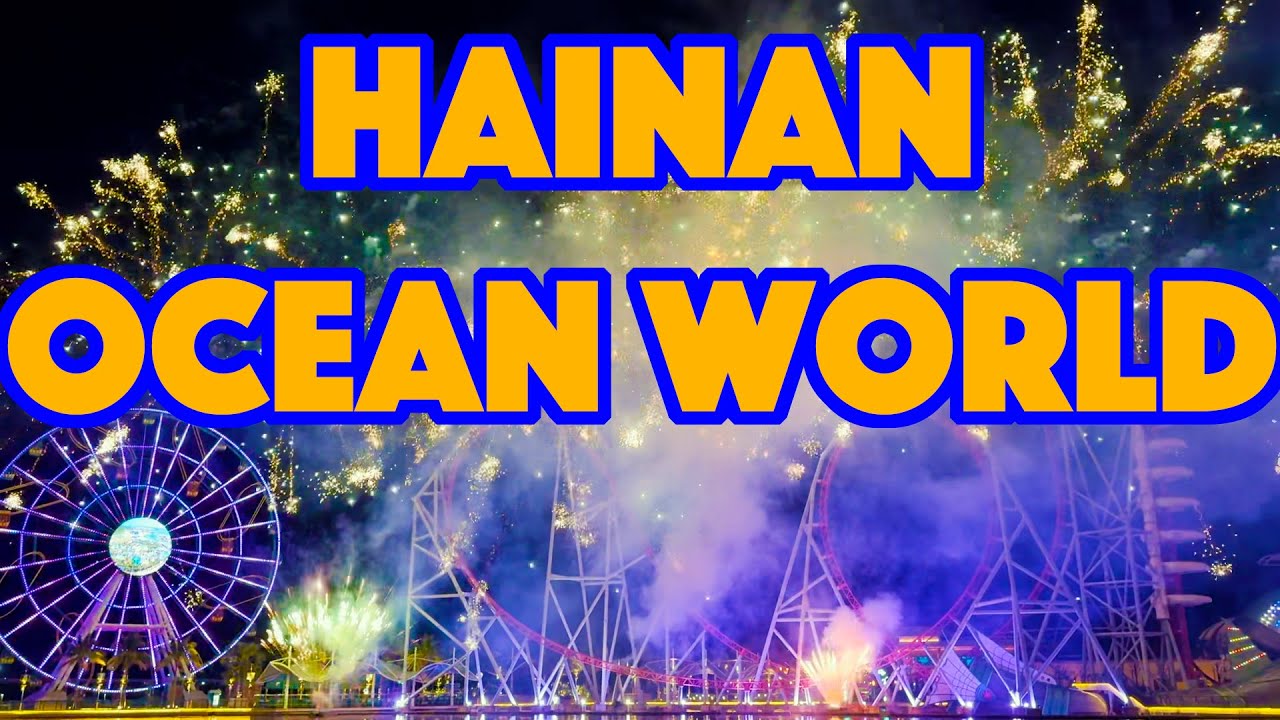 Море впечатлений в Парке развлечений Фули. Hainan Ocean World.