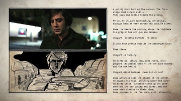 No Country for Old Men - Storyboard to Film Comparison